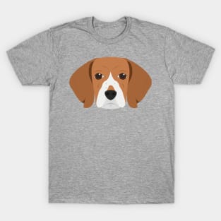 Beagle Dog Face T-Shirt